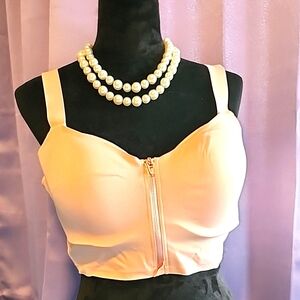 Victoria's Secret Light Pink Longline Maximum Support Knockout Sporta Bra